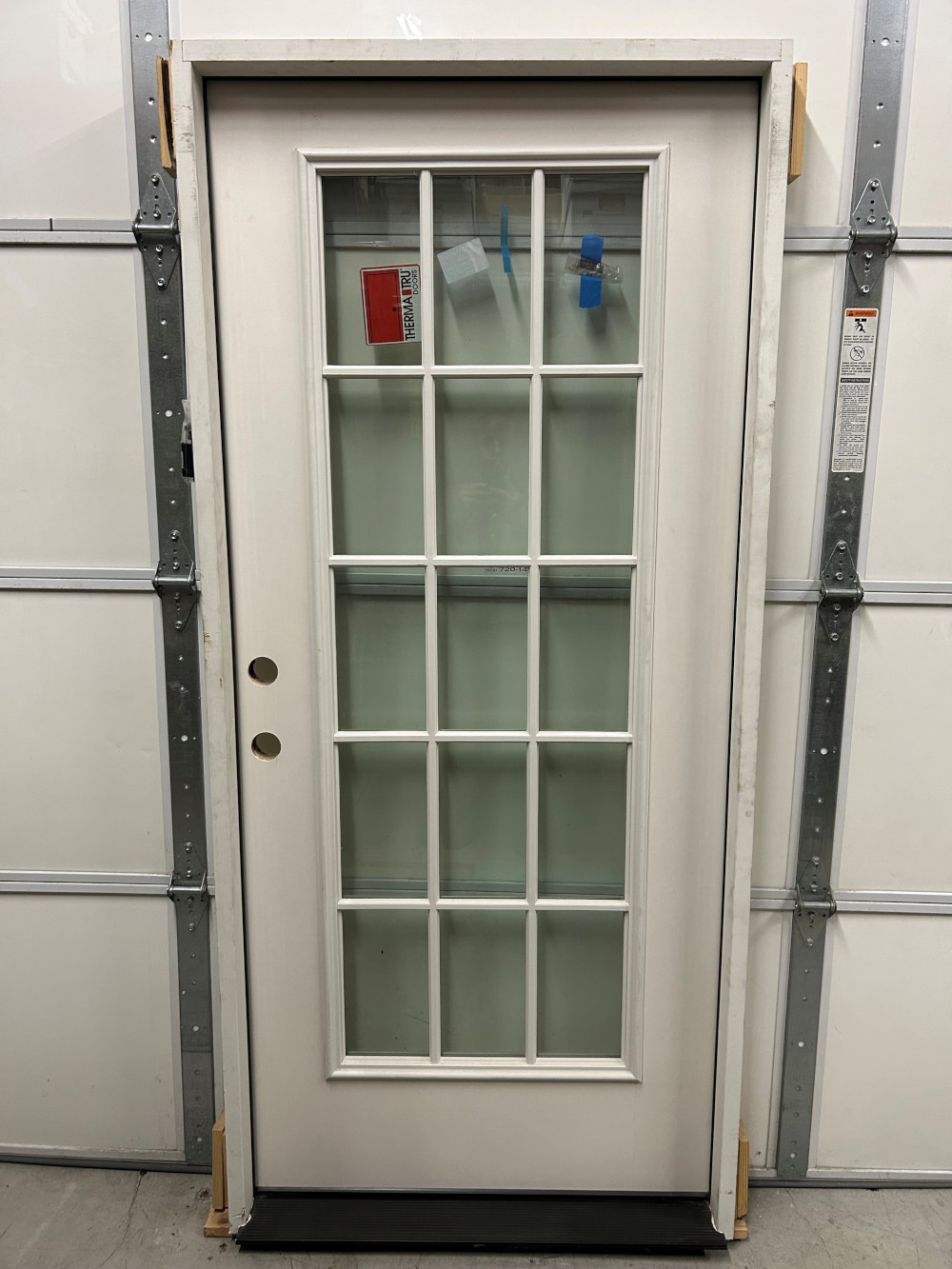 15 Lite Fiberglass Door Units