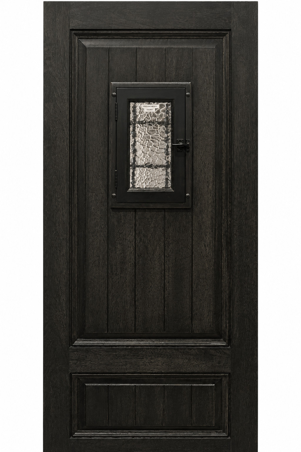 2 PANEL SQUARE WITH V-GROOVES AND SE KIT WITH ROUND CLAVOS - Interior