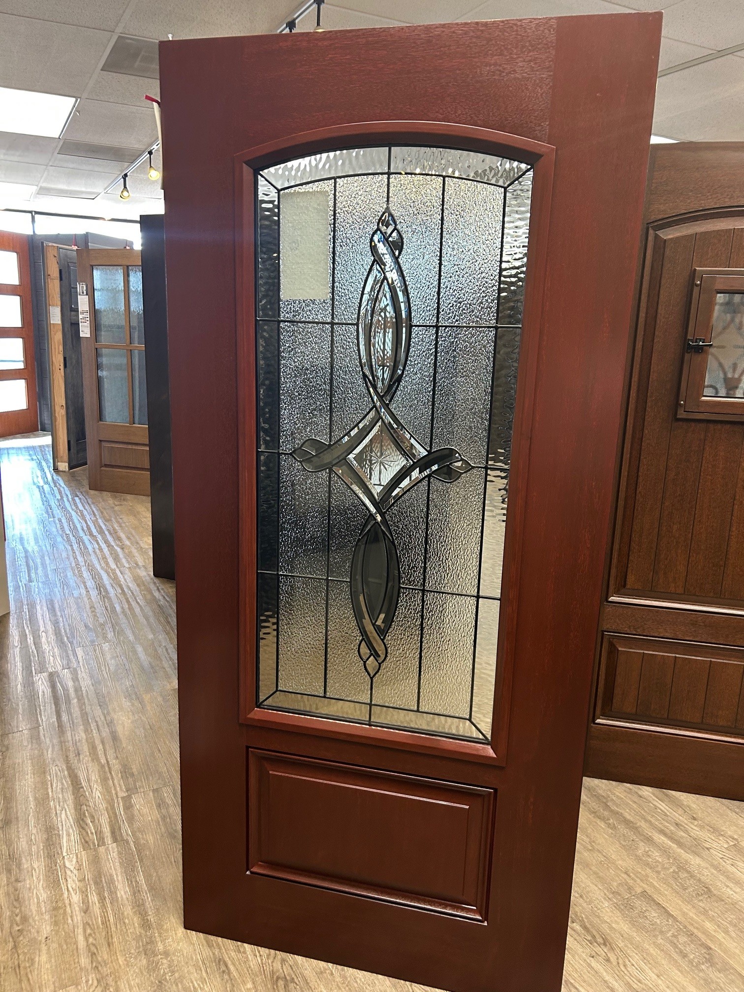3/4 Arched Lite over 1 Panel
