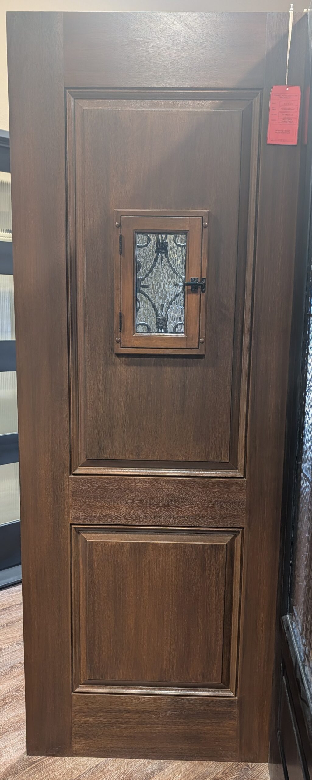 2 PANEL SQUARE SMOOTH PANELS WITH SPEAKEASY KIT - Interior